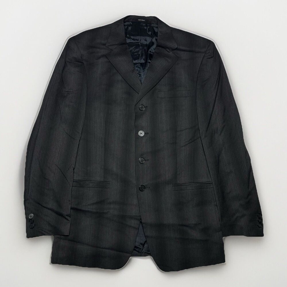 Vintage  Versace Classic men’s blazer -Jacket pinstripe wool-blend  Size 48R.